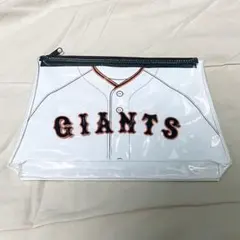 読売ジャイアンツ ユニフォーム型 クリアポーチ 巨人