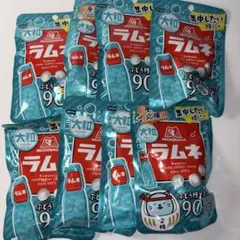 森永製菓【大粒ラムネ】8袋 ぶどう糖90% 集中のサムネイル