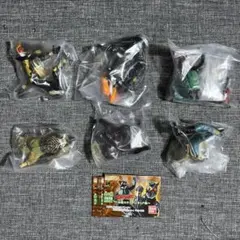 HG仮面ライダー 19 ～必殺のライダーキック編～全6種未開封