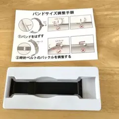 Apple Watchバンド38mm ブラックメッシュ