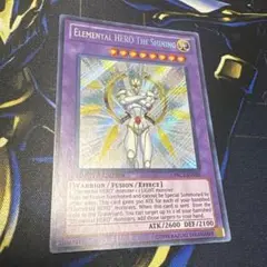 遊戯王 E・HERO ザ・シャイニング シク 英語