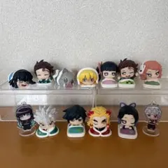 鬼滅の刃 フィギュア 11体おねむたん　おまけアクキー