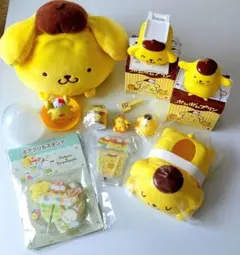 POMPOMPURIN かわいいポムポムプリンセット (10点セット)