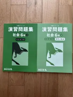 四谷大塚　社会演習問題集(有名校対策)6年 下
