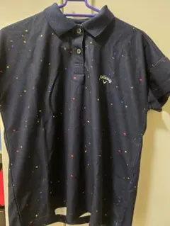 Callaway レディース ゴルフシャツ ネイビー