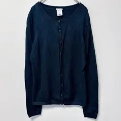 早い者勝ち⭐️OLD NAVY【M】カーディガン ダークブルー シンプル