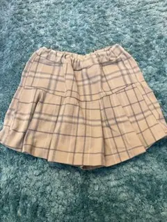 branshes チェック柄プリーツスカート 110cm