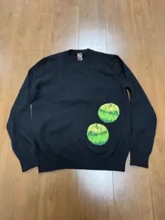 ポールスミス PAUL SMITH ５０周年限定 青りんご 長袖 セーター