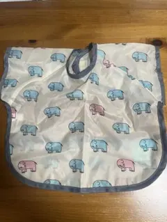 aden + anais 象プリントエプロン　ひよこクラブ