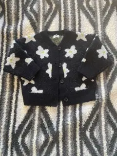 BREEZE 花柄カーディガン 80-90cm