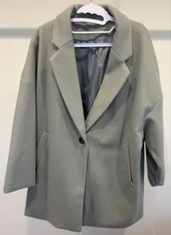 GRL ルーズテーラードコート [ze585] グリーン