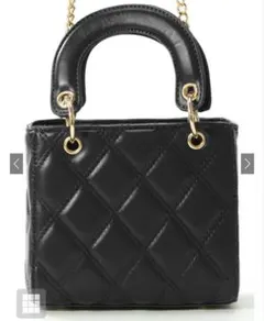 GRL 2Wayキルティングチェーンスクエアショルダーバッグ tr406