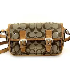 【SK/10.30/5】COACH シグネチャーミニフィールドショルダーバッグ