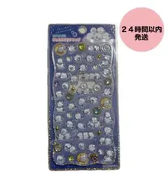 【正規品】ジュエルプチドロップ　シマエナガ　ボンボンドロップシール