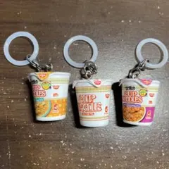 ミニチュアカップヌードルカプセルトイ3個セット