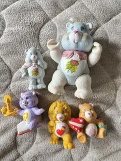 care bears ケアベア フィギュアセット 1980年代
