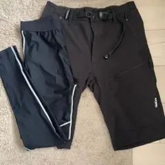 【セット売り】アウトドアショートパンツとレギンスセット