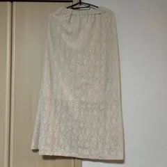 しまむら　tal.by yumi 花レーススカート