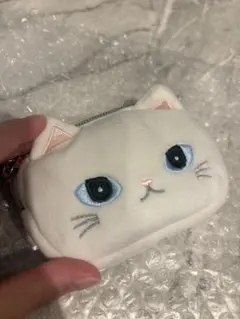 PAUL & JOE 猫 フェイス型 ポーチ