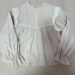 レースブラウス　長袖