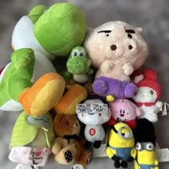 【10点セット】 大人気キャラクター ぬいぐるみ まとめ売り