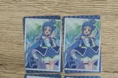 映画　キミとアイドルプリキュア キラキラカードグミ　キュアウインク　2枚セット