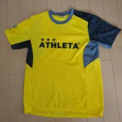 ATHLETA 半袖シャツ イエロー グレー