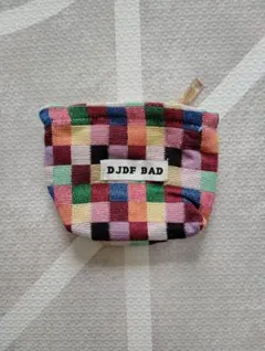 ＊パッチワーク風＊ ミニポーチ 小物入れ コットン レトロ かわいい 収納