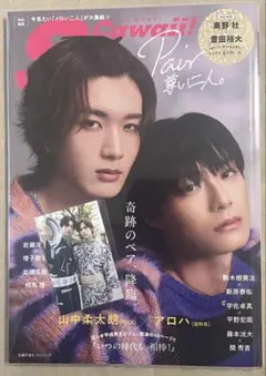 S Cawaii!特別編集 Pair 尊い二人。トレカ&応募券付き