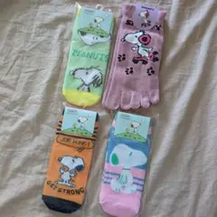新品 スヌーピー キャラクター ソックス キッズ こども まとめ売り 靴下