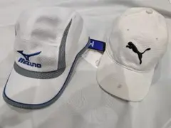 MIZUNO PUMA スポーツキャップ 2点セットのサムネイル