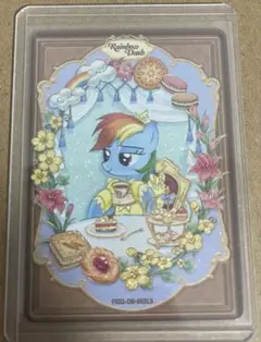 マイリトルポニ一カ一ド レインボーダッシュ