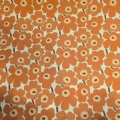 marimekko Pieni unikko 壁紙 オレンジ - メルカリ