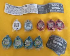 たまごっちガチャ　シャカシャカチャームコレクション　4種9個セット　送料込み