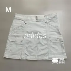美品 アディダス adidas レディース ゴルフ 白 スカート サイズMのサムネイル