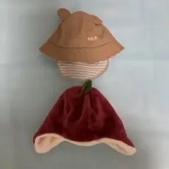 ベビー帽子　48cm・50〜52cm セット