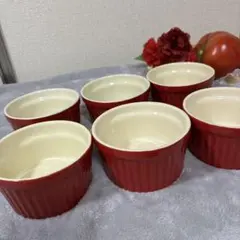 ★年末年始 SALE開催中★ c4 お洒落で可愛い耐熱ココット6点セット