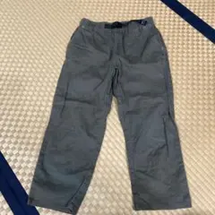 キッズ クロップド丈パンツ カーキ 160のサムネイル