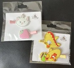 ディズニーストア　マリー　3人の騎士　 ヘアクリップ 2個セット