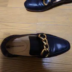 FABIO RUSCONI ネイビー パンプス 37