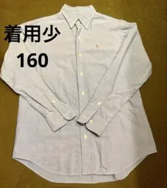 ラルフローレン・水色定番長袖シャツ・冠婚葬祭・受験・卒業式・160