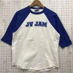 Badger Sport レトロ アメカジ古着 JY JAM 七分袖ラグランT