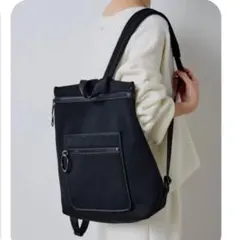 極美品✨PAPILLONNER WETラインリュック 軽量 ブラックのサムネイル