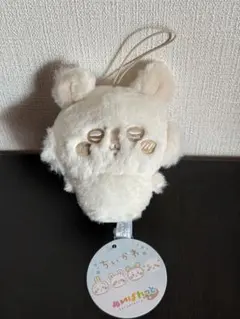 ゲーセン終了ちいかわぬいぱれっとマスコット　ミルク色【モモンガ】新品・未使用品