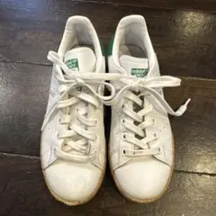 超美品　adidas スタンスミス ホワイト/グリーン