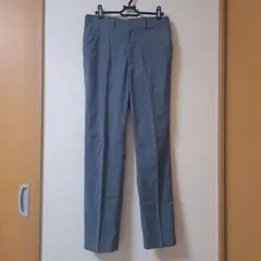 URBAN RESEARCH メンズ スラックス ブルーグレー シンプルのサムネイル