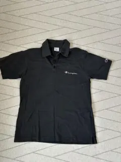 Champion ダークグレー ポロシャツ Lサイズ