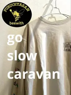 あっこ様専用　go slow caravan ゴースロウキャラバン　ロンT XLのサムネイル
