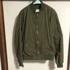オリーブ MA-1ジャケット