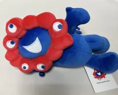 ミャクミャクくじ3等 タグ付き 寝そべりミャクミャク ぬいぐるみ 大阪関西万博